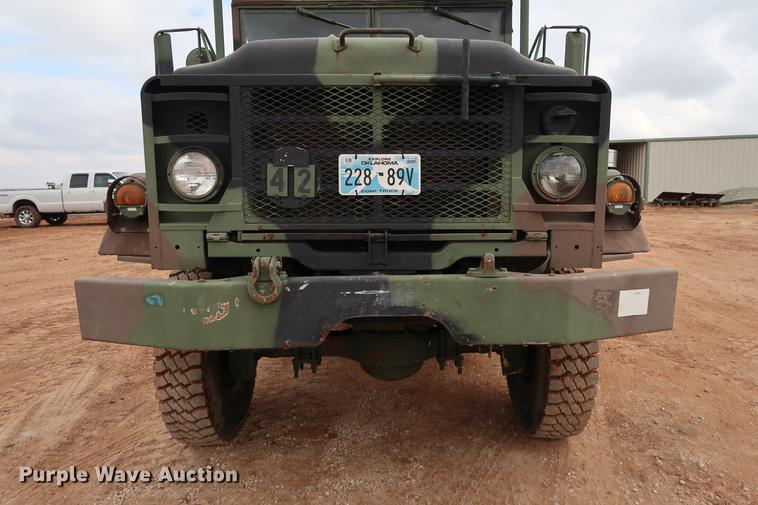 image for item DG3334 1984 Am General M923 flatbed truck