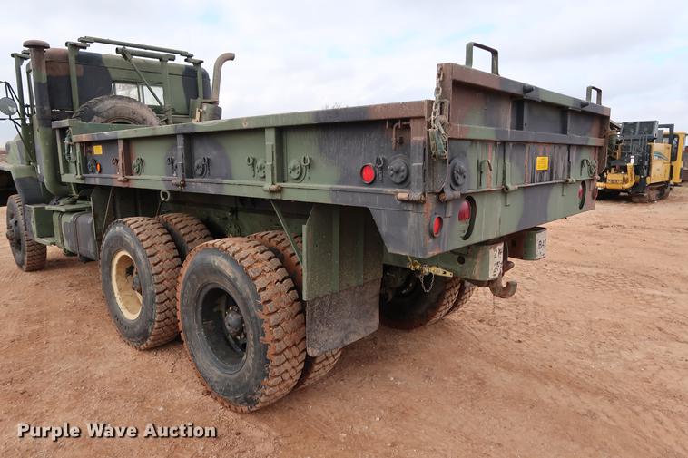 image for item DG3334 1984 Am General M923 flatbed truck