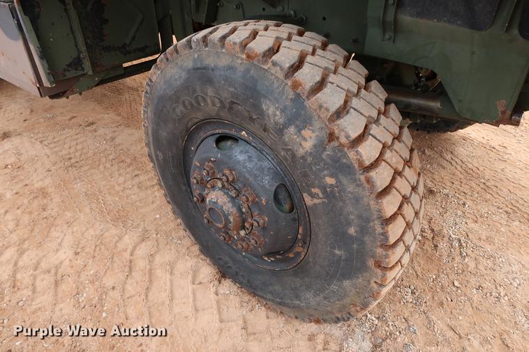 image for item DG3334 1984 Am General M923 flatbed truck