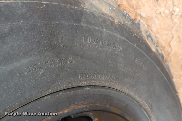 image for item DG3334 1984 Am General M923 flatbed truck