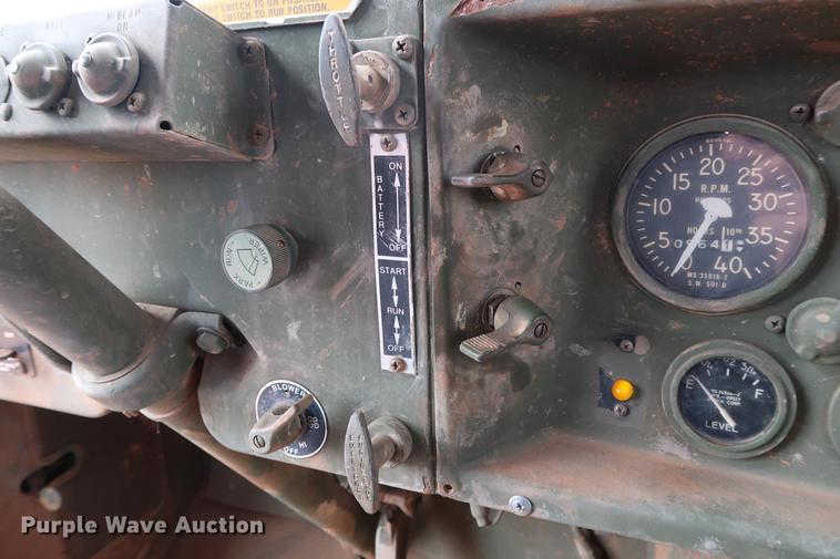 image for item DG3335 1985 Am General M923 flatbed truck