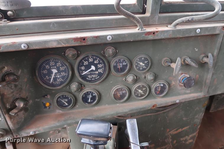 image for item DG3335 1985 Am General M923 flatbed truck