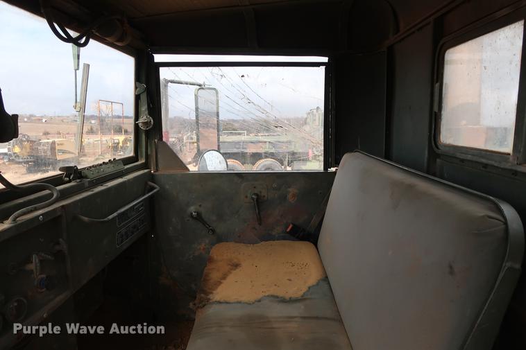 image for item DG3335 1985 Am General M923 flatbed truck