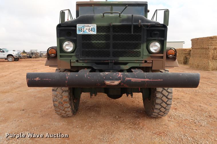 image for item DG3335 1985 Am General M923 flatbed truck