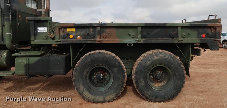 image for item DG3335 1985 Am General M923 flatbed truck