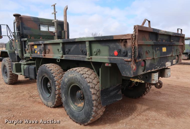 image for item DG3335 1985 Am General M923 flatbed truck