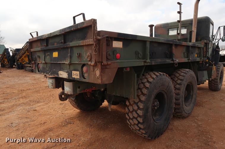 image for item DG3335 1985 Am General M923 flatbed truck
