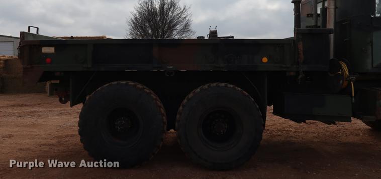 image for item DG3335 1985 Am General M923 flatbed truck
