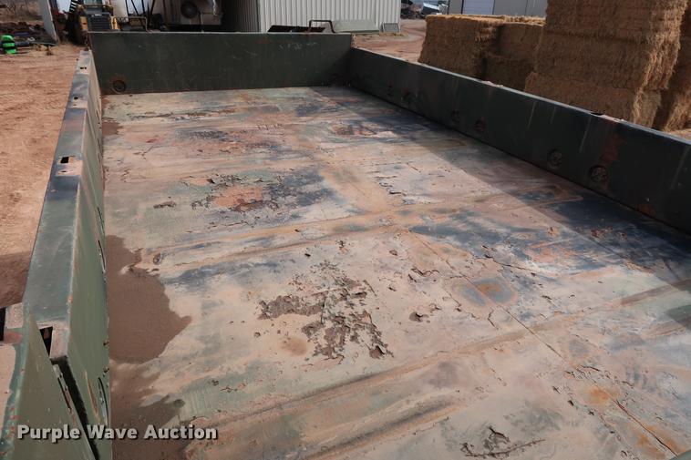 image for item DG3335 1985 Am General M923 flatbed truck