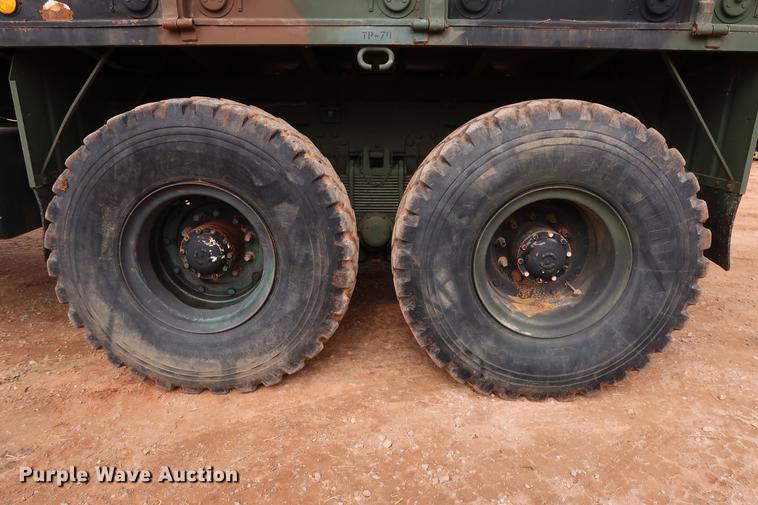 image for item DG3335 1985 Am General M923 flatbed truck