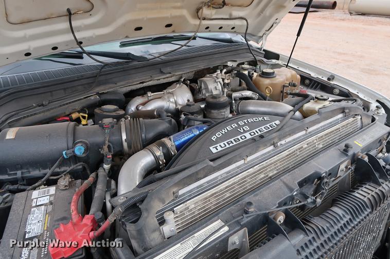 image for item DG3337 2008 Ford F550 XL Super Duty Crew Cab flatbed pickup truck