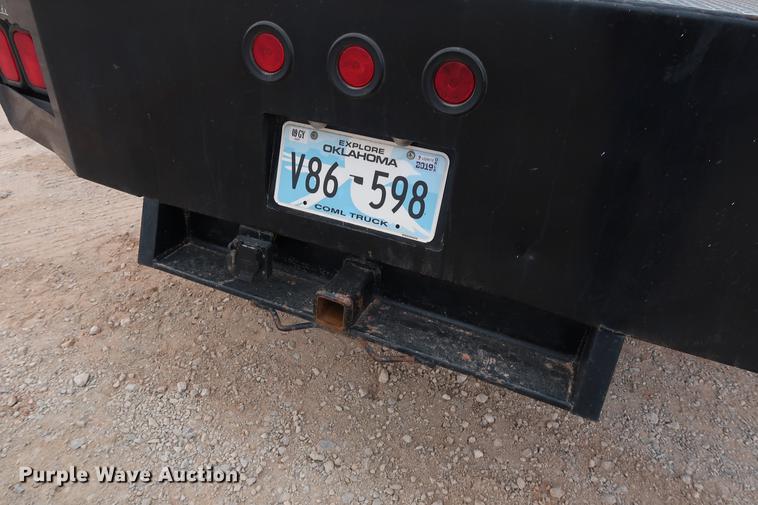 image for item DG3337 2008 Ford F550 XL Super Duty Crew Cab flatbed pickup truck