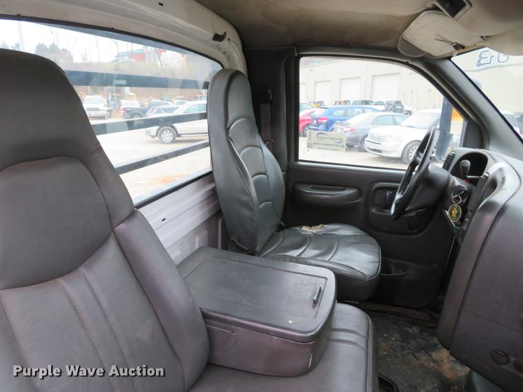 image for item DG3838 2005 GMC C5500 flatbed truck