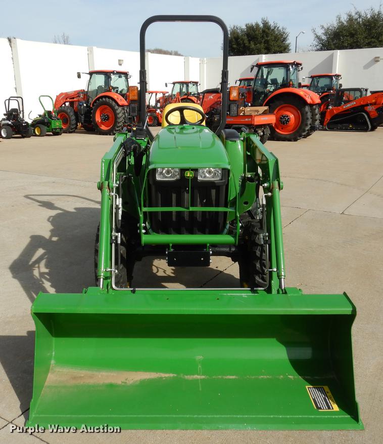 image for item DK9830 2017 John Deere 3025E MFWD tractor