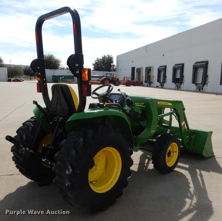 image for item DK9830 2017 John Deere 3025E MFWD tractor
