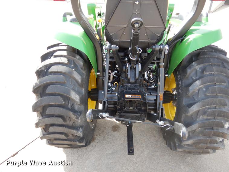 image for item DK9830 2017 John Deere 3025E MFWD tractor