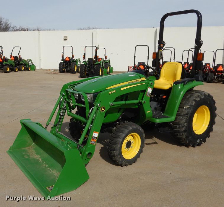 image for item DK9831 2018 John Deere 3025E MFWD tractor