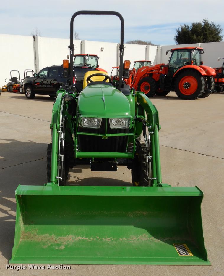 image for item DK9831 2018 John Deere 3025E MFWD tractor