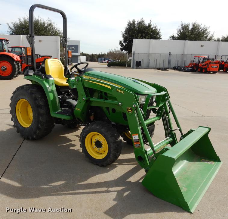 image for item DK9831 2018 John Deere 3025E MFWD tractor