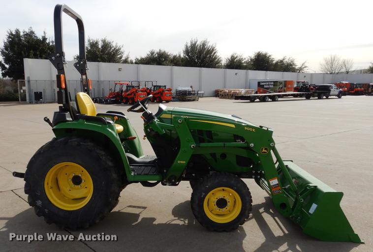 image for item DK9831 2018 John Deere 3025E MFWD tractor