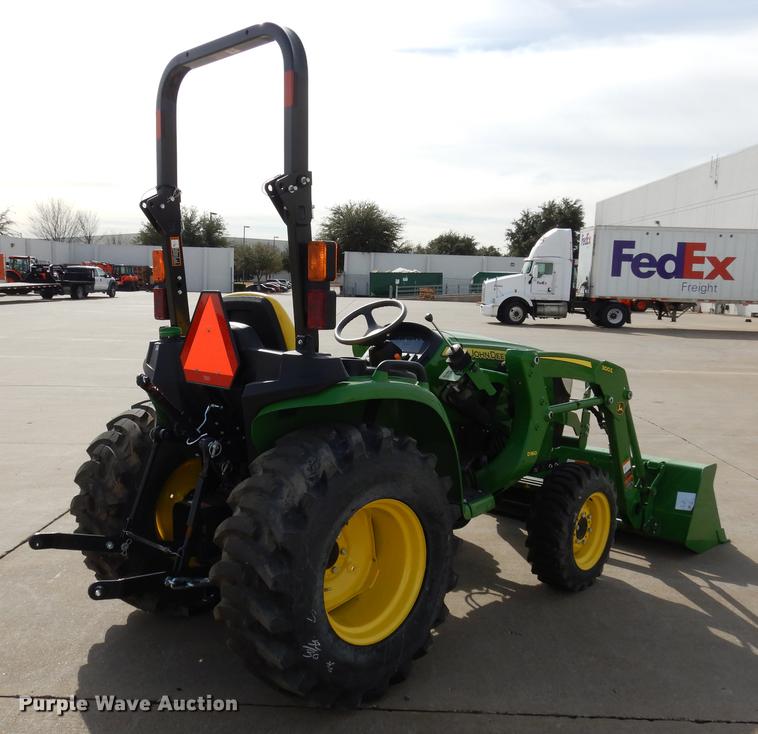 image for item DK9831 2018 John Deere 3025E MFWD tractor