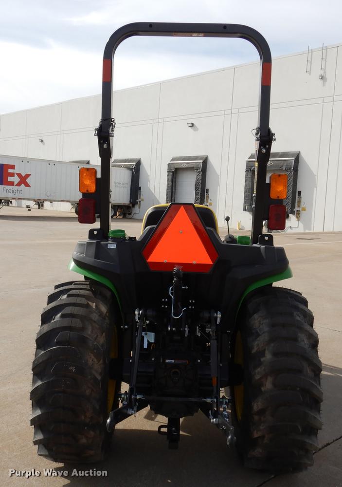 image for item DK9831 2018 John Deere 3025E MFWD tractor