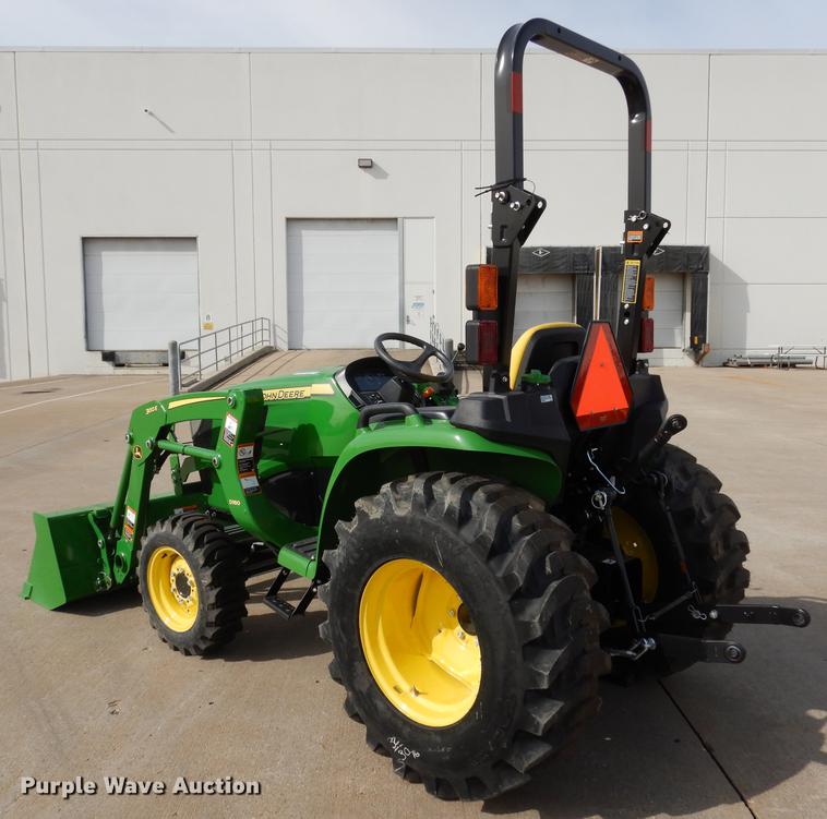 image for item DK9831 2018 John Deere 3025E MFWD tractor