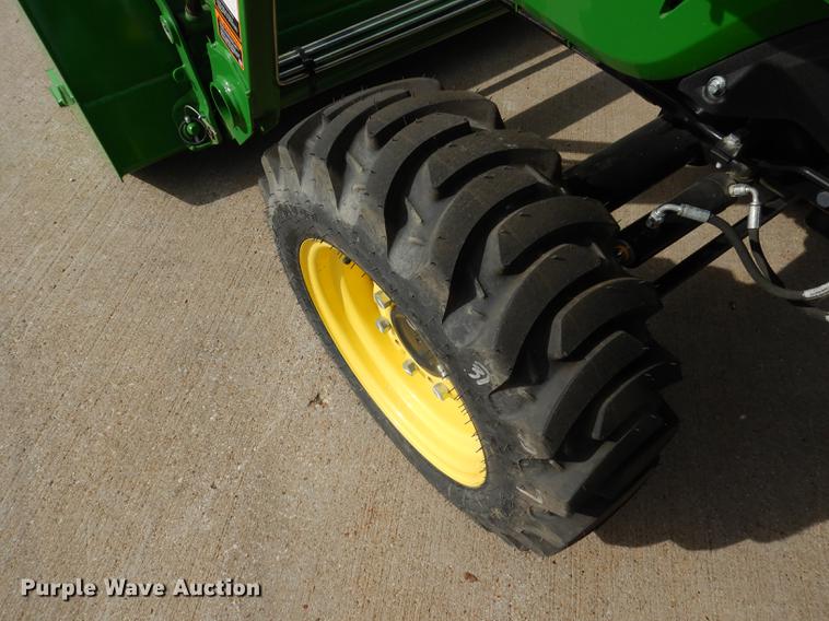 image for item DK9831 2018 John Deere 3025E MFWD tractor