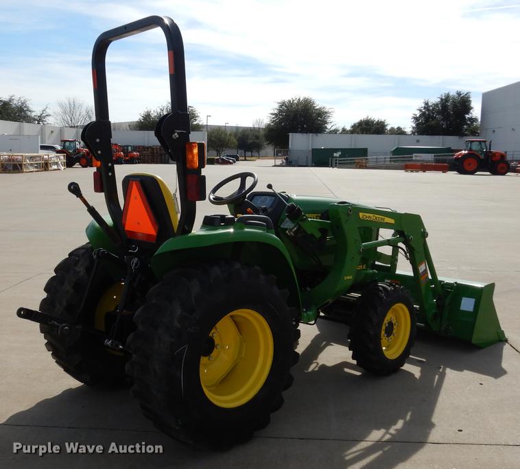 image for item DK9832 2017 John Deere 3025E MFWD tractor