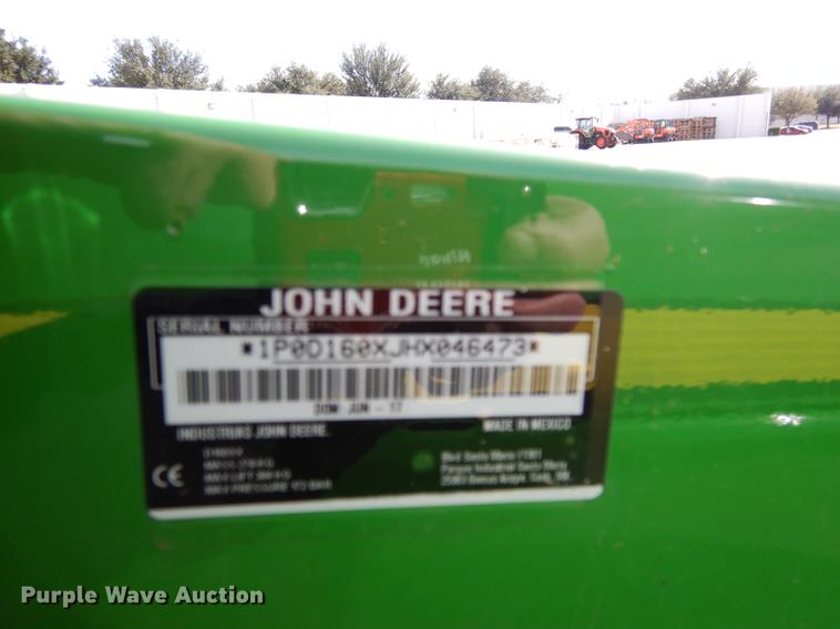 image for item DK9832 2017 John Deere 3025E MFWD tractor