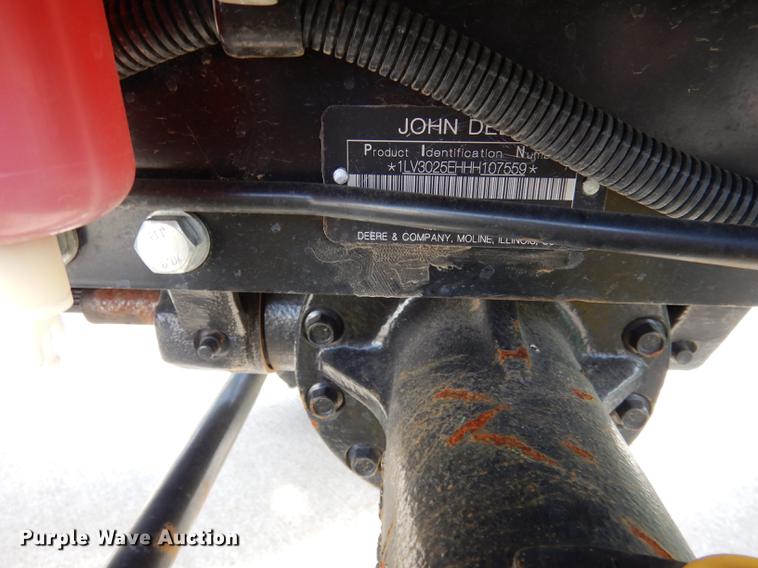image for item DK9832 2017 John Deere 3025E MFWD tractor
