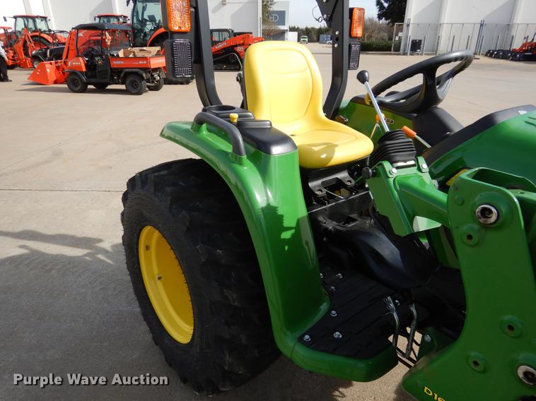 image for item DK9833 2017 John Deere 3025E MFWD tractor