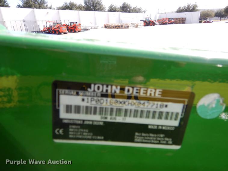 image for item DK9833 2017 John Deere 3025E MFWD tractor