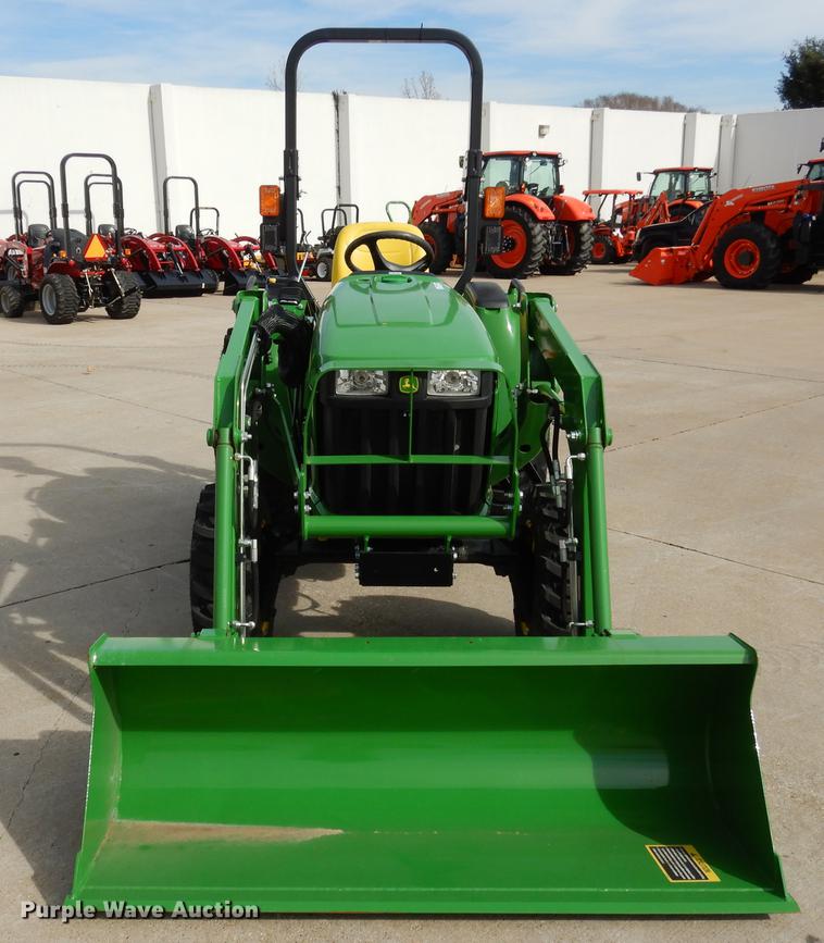 image for item DK9834 2017 John Deere 3025E MFWD tractor