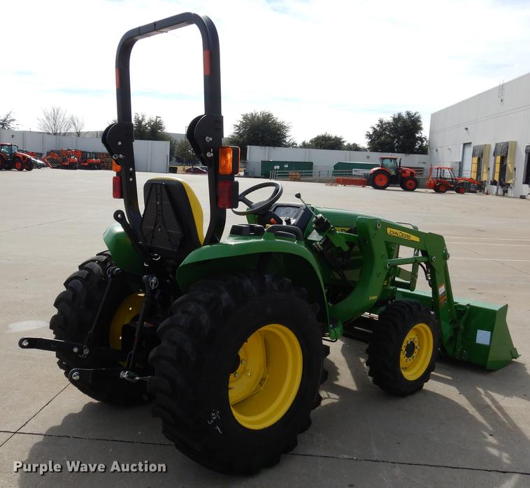 image for item DK9834 2017 John Deere 3025E MFWD tractor