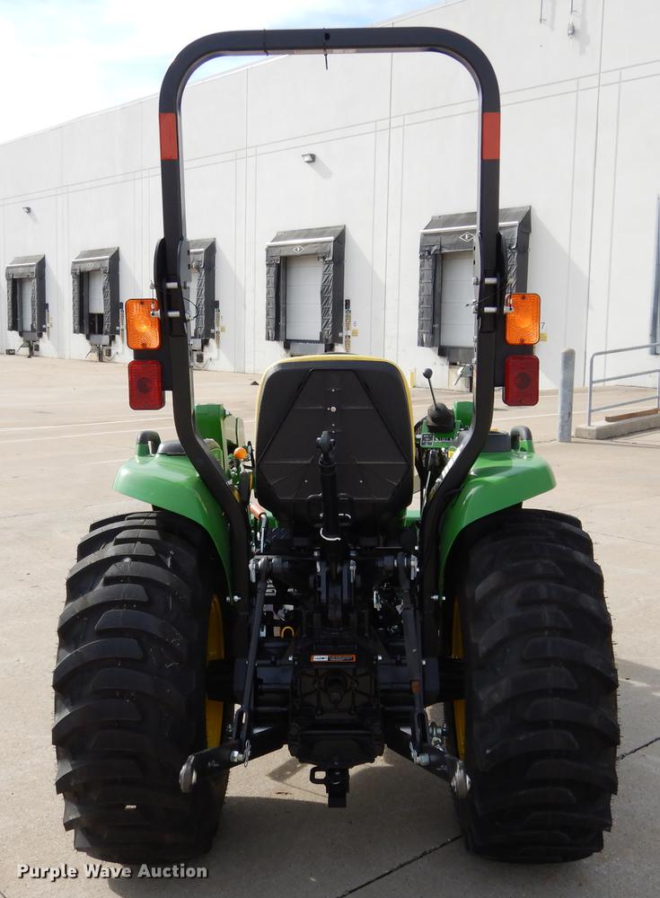 image for item DK9834 2017 John Deere 3025E MFWD tractor