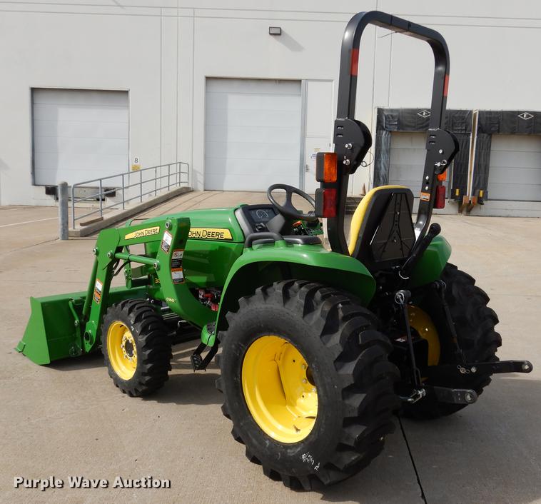 image for item DK9834 2017 John Deere 3025E MFWD tractor