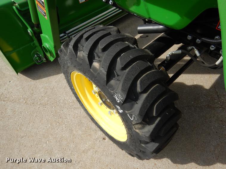 image for item DK9834 2017 John Deere 3025E MFWD tractor