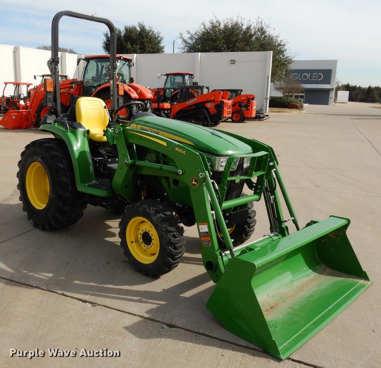 image for item DK9835 2018 John Deere 3025E MFWD tractor