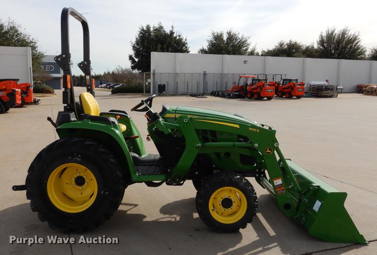 image for item DK9835 2018 John Deere 3025E MFWD tractor