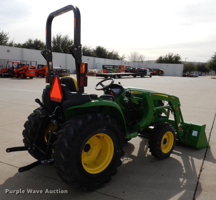 image for item DK9835 2018 John Deere 3025E MFWD tractor