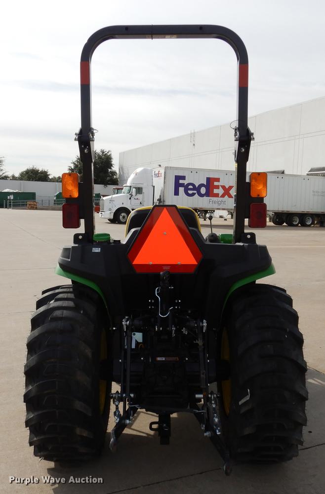 image for item DK9835 2018 John Deere 3025E MFWD tractor