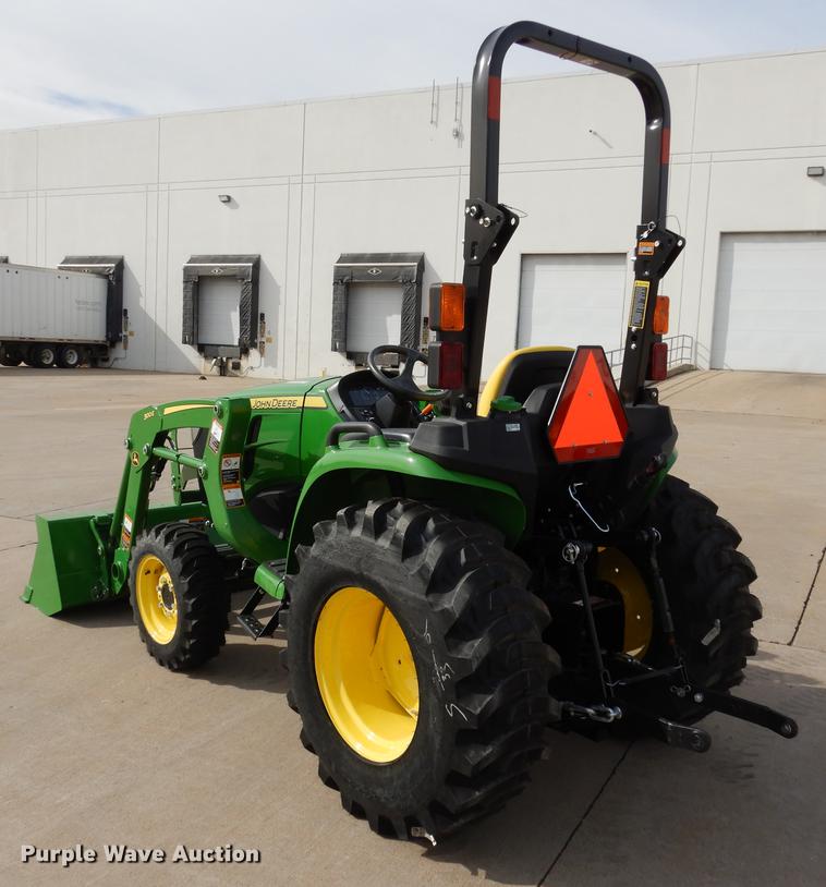 image for item DK9835 2018 John Deere 3025E MFWD tractor