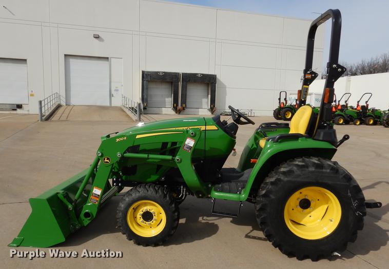 image for item DK9835 2018 John Deere 3025E MFWD tractor