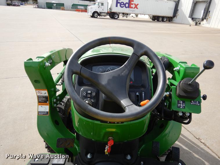 image for item DK9835 2018 John Deere 3025E MFWD tractor