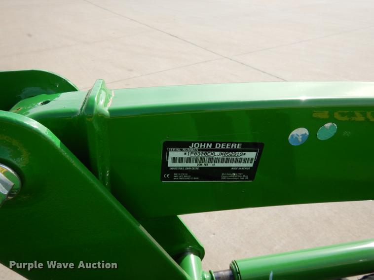 image for item DK9835 2018 John Deere 3025E MFWD tractor