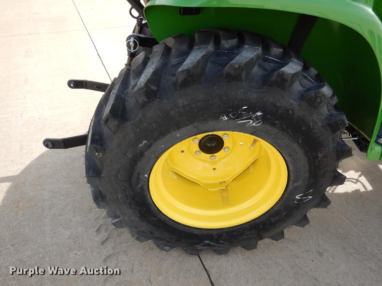 image for item DK9835 2018 John Deere 3025E MFWD tractor