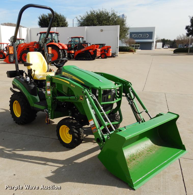 image for item DK9836 John Deere 1025R MFWD tractor