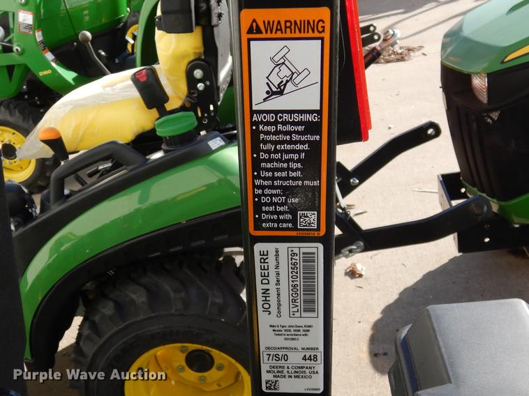 image for item DK9836 John Deere 1025R MFWD tractor