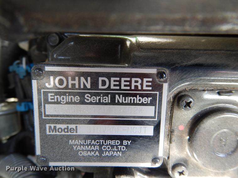 image for item DK9836 John Deere 1025R MFWD tractor